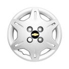 Calota Aro 13 GM Corsa Wind 2000/. Prata C/Emblema Calota Aro 13 GM Corsa Wind 2000/. Prata C/Emblema