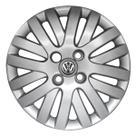 Calota Aro 14 009CA-PTA + Emblema Alumínio VW 3D Calota Aro 14 009CA-PTA + Emblema Alumínio VW 3D