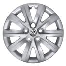 Calota Aro 14 049CB-PTA + Emblema Alumínio VW 3D