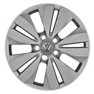 Calota Aro 14 145CP-PTA + Emblema Alumínio VW 3D Calota Aro 14 145CP-PTA + Emblema Alumínio VW 3D
