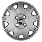 Calota Aro 14 175CB-PTA + Emblema Alumínio GM Preto