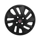 Calota aro 14 Argo 2017/20 Preta Fosca Fiat Vermelho