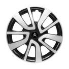 Calota Aro 14 C3 C4 AIRCROSS 2014/2020 (Preto C/ Prata) Calota Aro 14 C3 C4 AIRCROSS 2014/2020 (Preto C/ Prata)