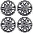 Calota Aro 14" cor Grafite Mod Kwid Intense 18/20 (Jogo c/ 4 Calotas) Grid - 877CP-GFT-E