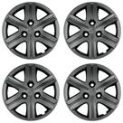 Calota Aro 14" cor Grafite Mod Kwid Zen 2020 (Jogo c/ 4 Calotas) Grid - 879CP-GFT-E