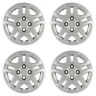 Calota Aro 14" cor Prata Mod Fiesta Hatch/Sedan 11/13 (Jogo c/ 4 Calotas) Grid - 026CB-PTA-E