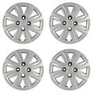 Calota Aro 14" cor Prata Mod Gol/Voyage/Saveiro G5 12/13 (Jogo c/ 4 Calotas) Grid - 048CA-PTA-E