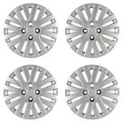 Calota Aro 14" cor Prata Mod Gol/Voyage/Saveiro G5 2009/11 (Jogo c/ 4 Calotas) Grid - 009CA-PTA-E
