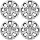 Calota Aro 14" cor Prata Mod Ka Hatch/Sedan 15/18 (Jogo c/ 4 Calotas) Grid - 340CB-PTA-E Calota Aro 14" cor Prata Mod Ka Hatch/Sedan 15/18 (Jogo c/ 4 Calotas) Grid - 340CB-PTA-E