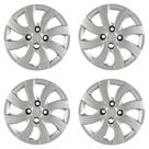 Calota Aro 14" cor Prata Mod Palio Attractive 12/13 (Jogo c/ 4 Calotas) Grid - 094CB-PTA-E