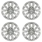 Calota Aro 14" cor Prata Modelo Fox/Polo 2012/13 (Jogo c/ 4 Calotas) Grid - 049CB-PTA-E