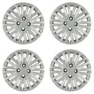 Calota Aro 14 Cor Prata Modelo Gol Power G5 09/10 Jogo c/ 4 Calotas Grid 010CAPTAE