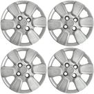 Calota Aro 14" cor Prata Modelo Uno Way 2014 Jogo c/ 4 Calotas Grid - 156CB-PTA-E