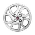 Calota Aro 14 Fiat Mobi Argo Palio Uno Siena Cor Prata