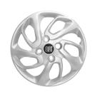 Calota Aro 14 Fiat Uno Attractive 2015 Até 2016 Prata