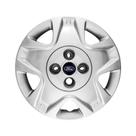 Calota Aro 14 Ford Fiesta Hatch Sedan 2011/2012 prata Calota Aro 14 Ford Fiesta Hatch Sedan 2011/2012 prata