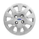 Calota Aro 14 Ford Ka Hatch Sedan 2019/2020 prata emblema resinado Prata