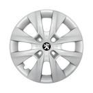 Calota Aro 14 Peugeot 206 207 208 Prata + Emblema Resinado Calota Aro 14 Peugeot 206 207 208 Prata + Emblema Resinado