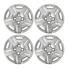 Calota Aro 14" Prata Chevrolet Onix / Prisma 2014/16 Joy 2017/18 (Jogo c/ 4) Grid - 194CB-PTA-E