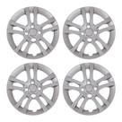 Calota Aro 14" Prata Mod Argo 2021 (Jogo c/ 4 Calotas) Grid - 294CB-PTA-E