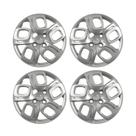 Calota Aro 14" Prata Mod Fiat Uno Way 2015 / 2016 (Jogo c/ 4 Calotas) Grid - 223CB-PTA-E