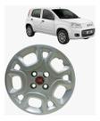 Calota Aro 14 Uno Fiat 100186762 Original Prateado