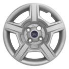 Calota Aro 15 081CP-PTA + Emblema Alumínio Ford A