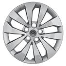 Calota Aro 15 147CP-PTA + Emblema Alumínio VW Preto Calota Aro 15 147CP-PTA + Emblema Alumínio VW Preto