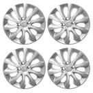 Calota Aro 15" cor Prata Modelo Idea 14/16 Jogo c/ 4 Calotas Grid - 225CP-PTA-E