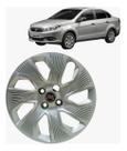 Calota Aro 15 Grand Siena/novo Palio Fiat 100214420 Original Prateado