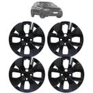 Calota Aro 15 Novo Polo Track 2021 2022 2023 2024 Preto Brilhante