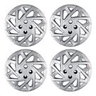 Calota Aro 15" Prata Modelo Sport Creta 2025 Jogo c/4 Calotas Grid - 205CP-PTA-E