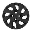 Calota Aro 15 Preto Fosco Onix Prisma 2014 2015 2016