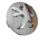 Calota Calotinha Meio Para Roda Peugeot 206 207 208 307 308 408 2008 3008 Hoggar 60mm Prata