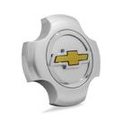 Calota Central Chevrolet Montana Sport Prata boton Dourado