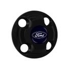 Calota Central Roda Ferro New Cap Ford Fiesta Ka Escort Preto