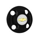 Calota Central Roda Ferro New Cap GM Corsa Celta Onix Classic Prisma Montana Preto