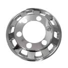 Calota de Roda Dianteira Cromada Speed Truck Aro 17,5" - 6 x 205 - Cubo Menor não serve Accelo