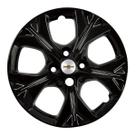 Calota Esportiva 379CP Cubo Padrão 15 Preto Onix Prisma E