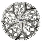 Calota esportiva aro 13 moove silver graphite + emblema resinado ford