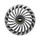 Calota Esportiva Aro 14 Twister Graphite/Silver GM Celta Corsa Montana