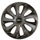 Calota esportiva aro 15 velox graphite + emblema resinado gm Calota esportiva aro 15 velox graphite + emblema resinado gm