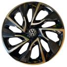 Calota esportiva ds4 14 gold + emblema vw volkswagen