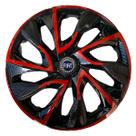 Calota esportiva ds4 14 red cup + emblema fiat azul