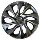 Calota esportiva ds4 14 sport cup + emblema alumínio gm escovado