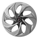 Calota esportiva evolution aro 14 silver graphite - 4202