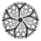 Calota esportiva moove aro 13 silver black - 3052 Calota esportiva moove aro 13 silver black - 3052