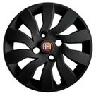 Calota Esportiva Street 14 Preta Fosca Fiat Argo Cronos Mobi