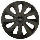 Calota esportiva velox 15 fosc black + emblema resinado nissan