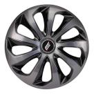 Calota esportiva velox aro 15 graphite black - 5705